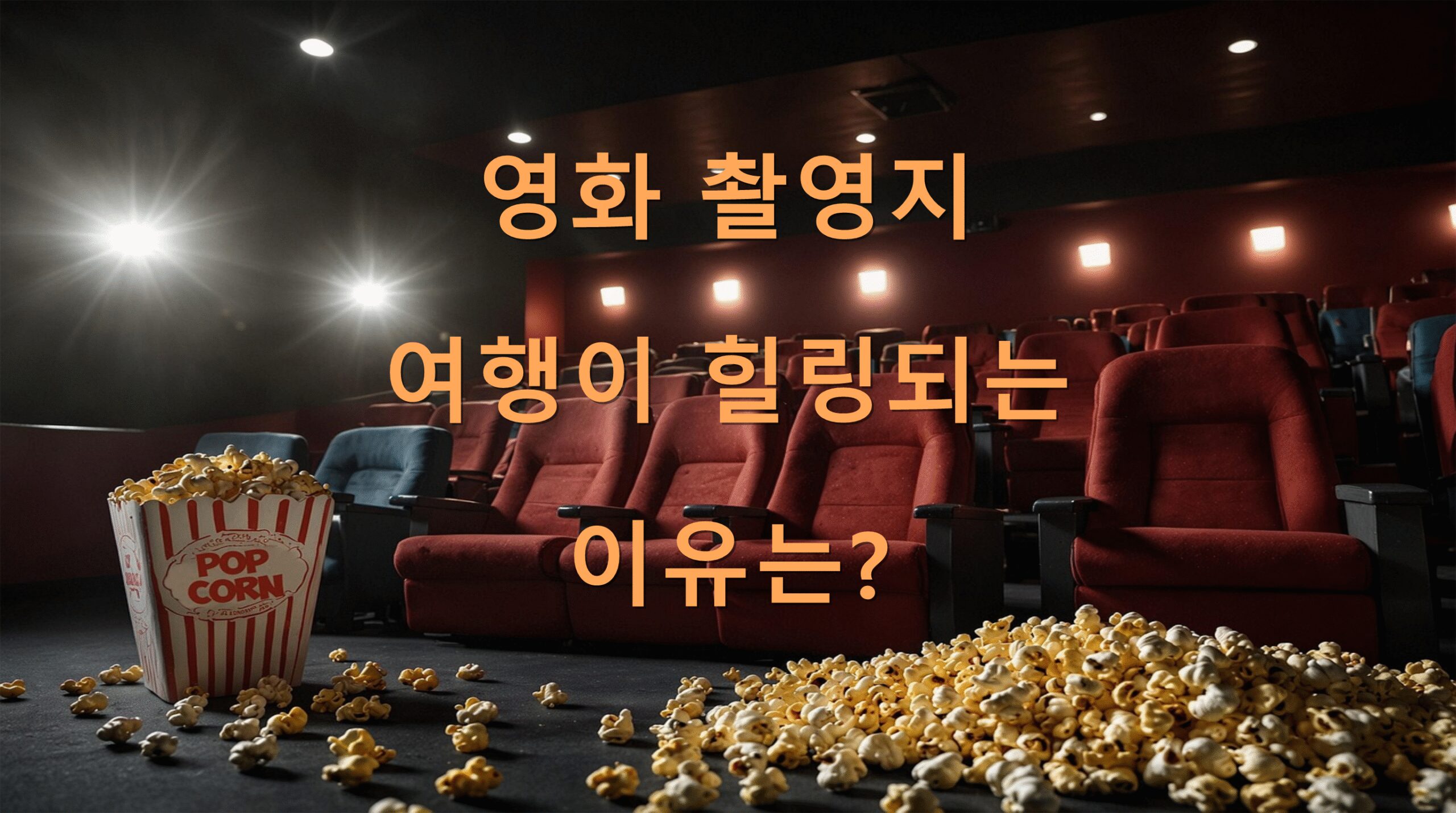 영화 촬영지 여행이 힐링되는 이유는?