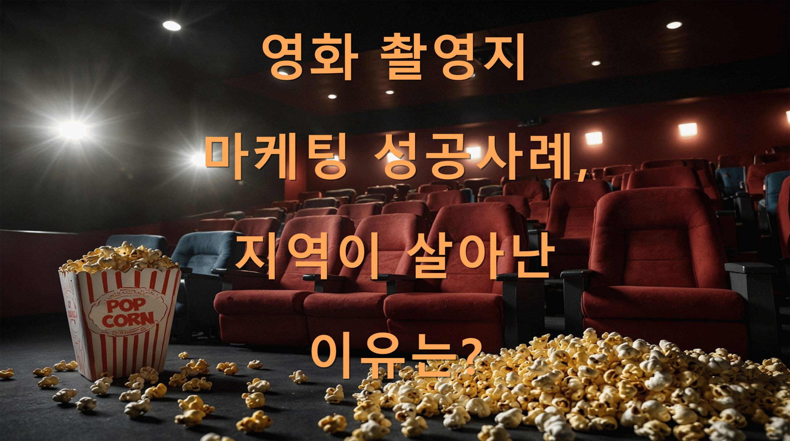 영화 촬영지 마케팅 성공사례, 지역이 살아난 이유는?