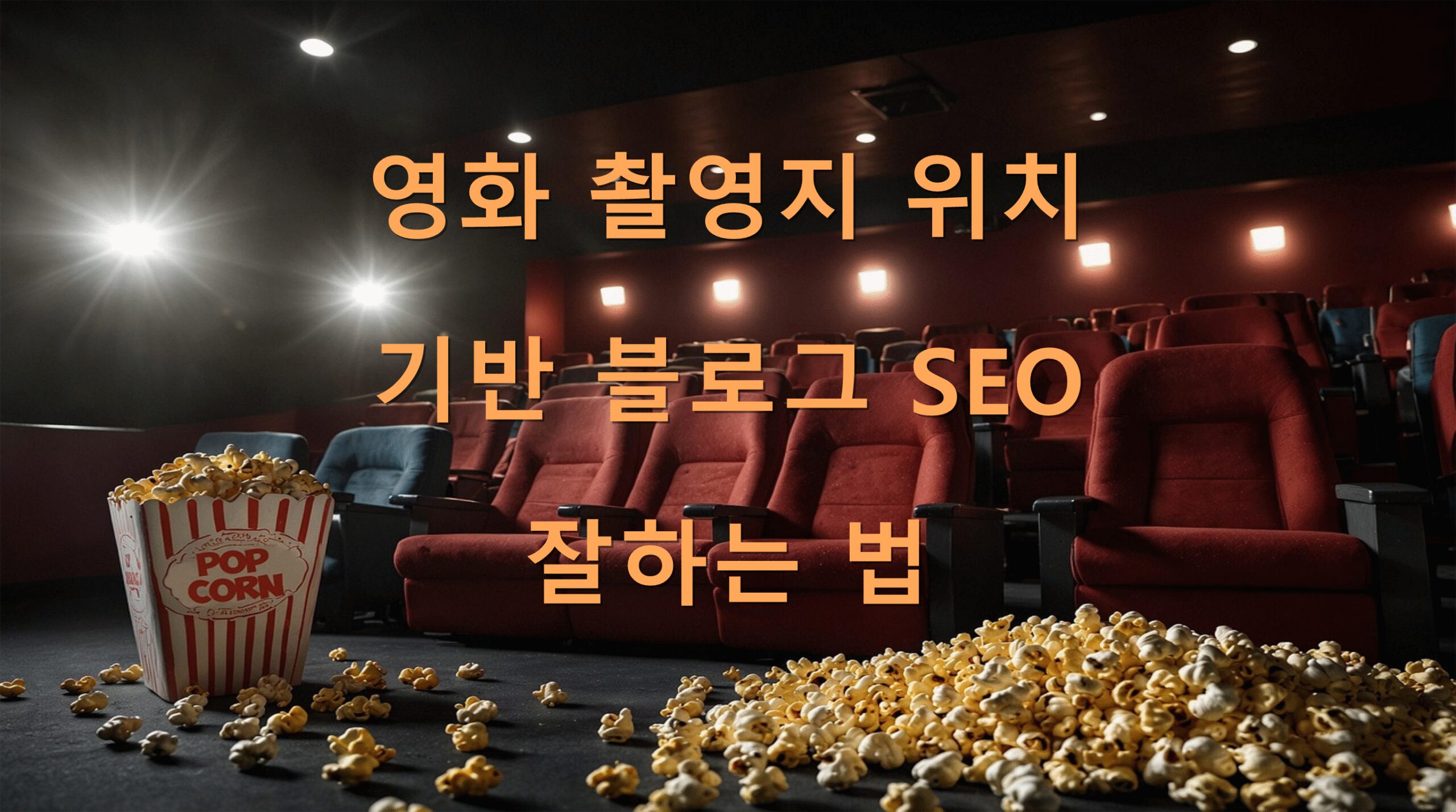 영화 촬영지 위치 기반 블로그 SEO 잘하는 법